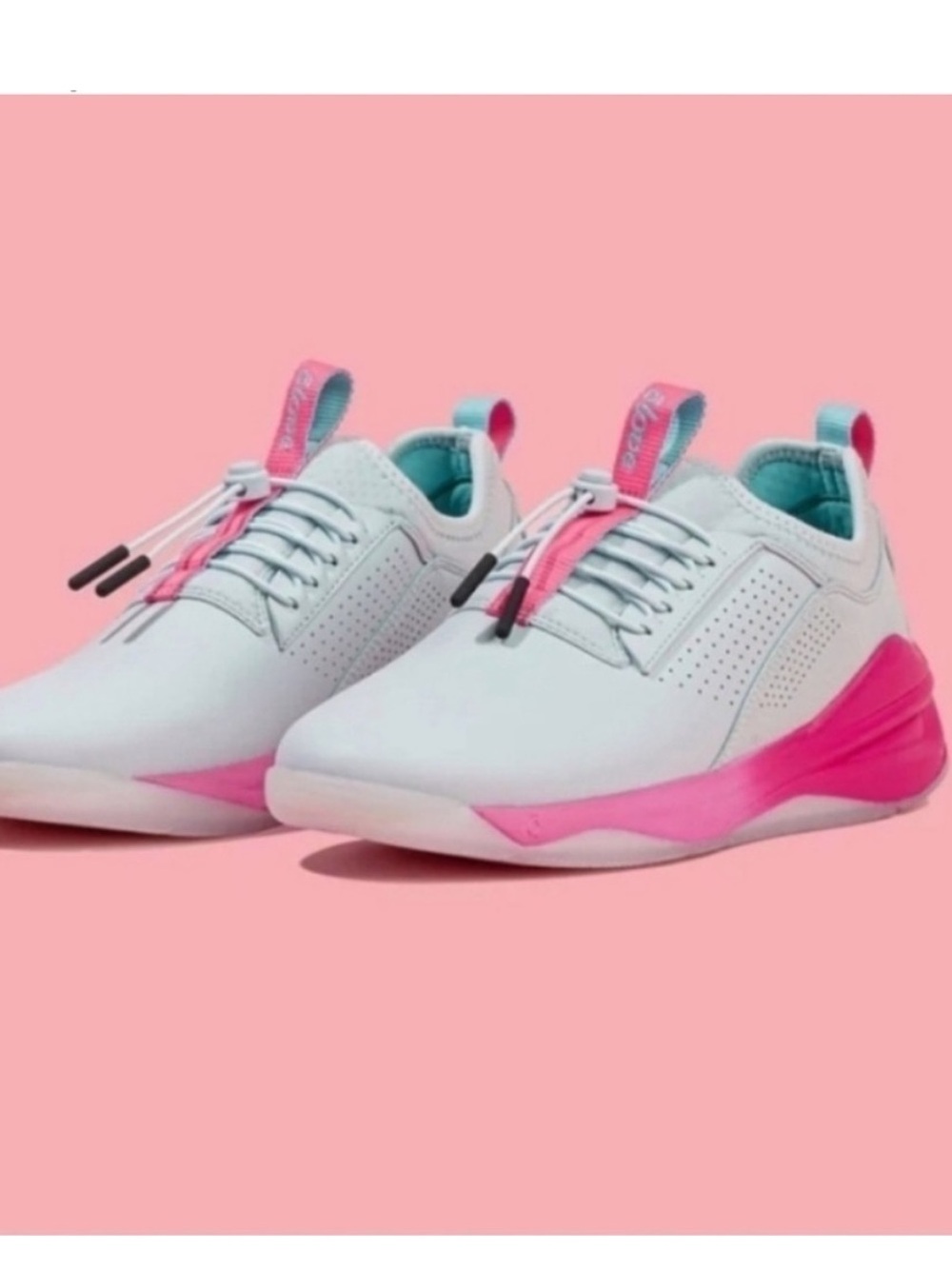 NEW Clove Electron Rose Nursing Shoes Pink Blue Womens Size 11